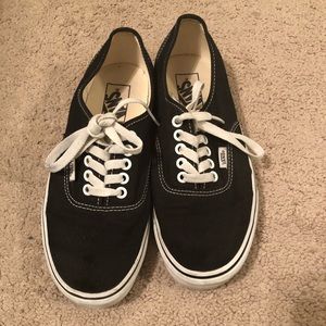 Classic black Vans!